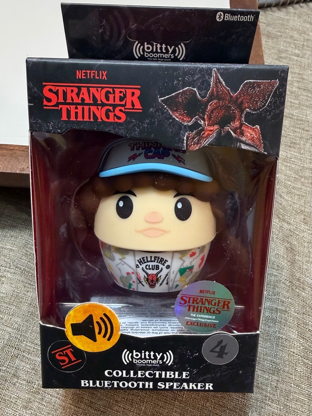 New in Box Stranger Things Dustin Bitty Boomers Speaker